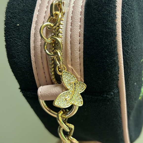 Juicy Couture Black and Pink Women's Bag - Picture 4 of 6